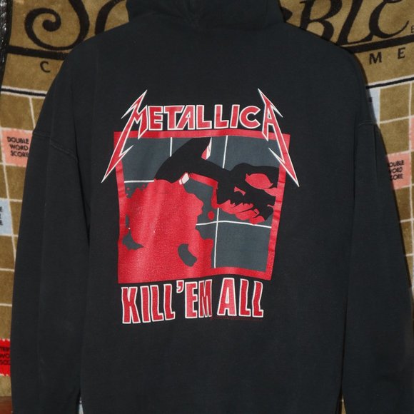 Vintage 2002 Metallica "Kill 'Em All" Hoodie Extra Large - Picture 1 of 5